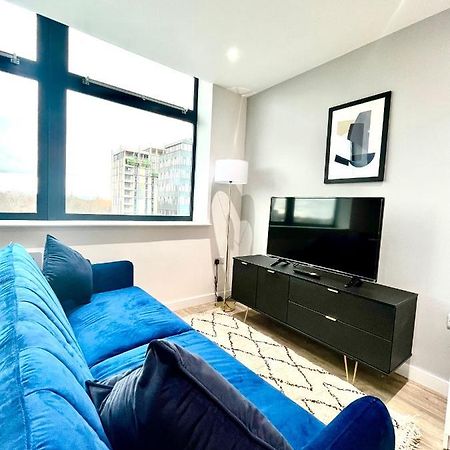 Stylish Studio Apartment Near To Old Trafford Stadium Manchester Exteriör bild