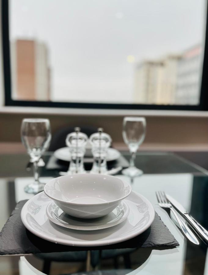 Stylish Studio Apartment Near To Old Trafford Stadium Manchester Exteriör bild