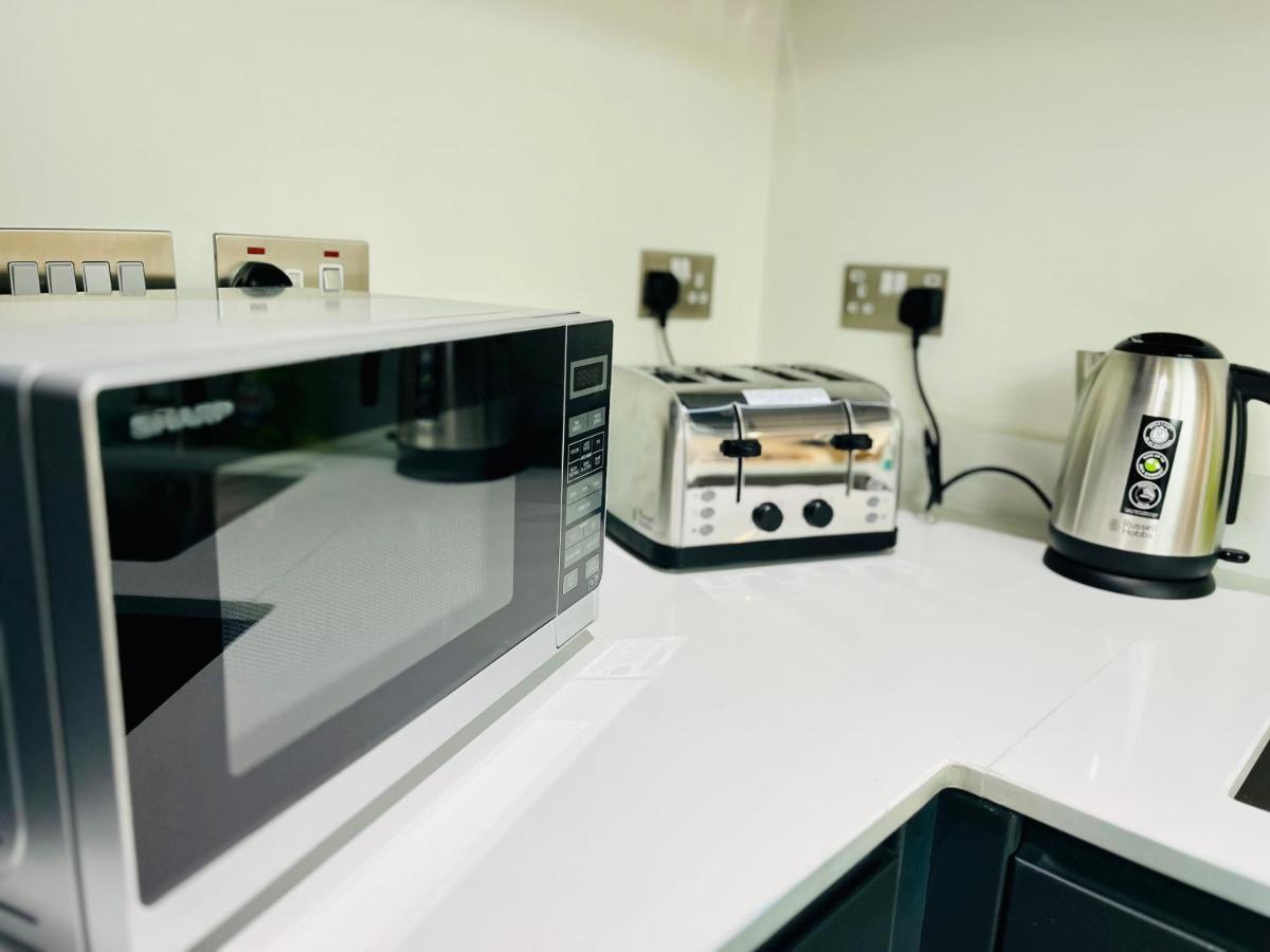 Stylish Studio Apartment Near To Old Trafford Stadium Manchester Exteriör bild
