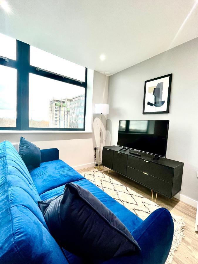 Stylish Studio Apartment Near To Old Trafford Stadium Manchester Exteriör bild
